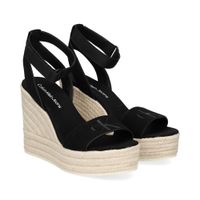 calvin klein sandalias cuna mujer - negro talla 40