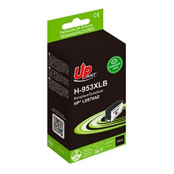 Cartucho de tinta Negro UPrint H-953XL HP 953XL 54 ml 2200 páginas