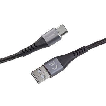 Cable USB-C Intenso A315C 1,5 m carga rápida 60 W negro