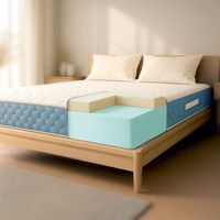 colchon ortopedico 160x190 cm con altura de 21 cm  ergonomico y transpirable  made in italy