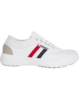 de KAWASAKI ZAPATILLAS KAWASAKI LEAP RETRO CANVAS BLANCAS K212325 1002 1002 WHITE