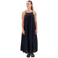 superdry vestido largo robe vintage long halter cami para mujer