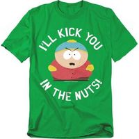 south park camiseta ill kick you in the nuts para mujer