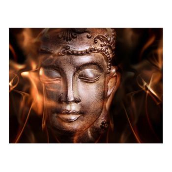 Papel Pintado 3d - Buddha. Fire Of Meditation. (200x154 Cm)