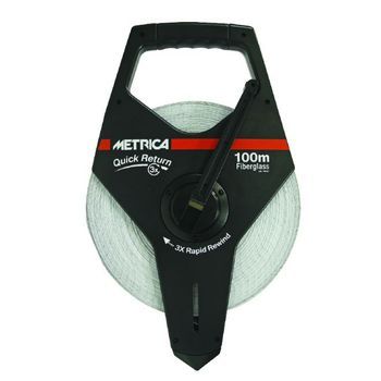Metrica Retorno Rápido Fibra Larga Medida 100m X 13mm - 40027