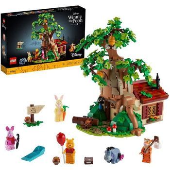 Lego 21326 Ideas Lego Disney Set Para Adultos Winnie The Pooh, Casa De Exhibición, Minifigura De Eeyore Lego, Minifigura De Piglet