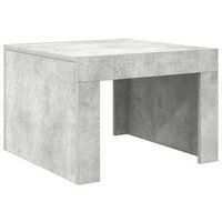 mesa de centro de diseno moderno y contemporaneo 50 x 50 x 35 cm madera de ingenieria gris dec039288