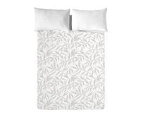 sandal - juego de sabanas estampadas 2 piezas cama 90 - algodon extra suave - incluye sabana encimera  1 funda de almohada - wakia stone