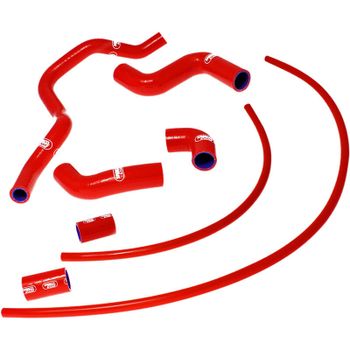 Tubo radiador Aprilia RSV4 1000 -'18 kit Samco rojo