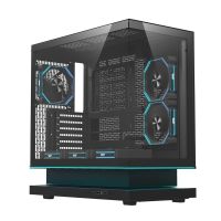 caja pc darkflash floatron f1 atx full tower 6 ventiladores argb