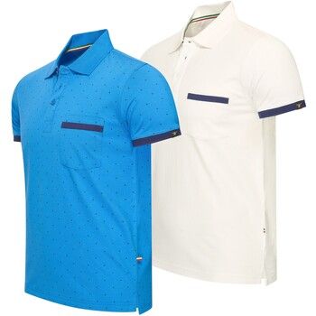 Cappuccino Italia Polo Todi 2-Pack para hombre