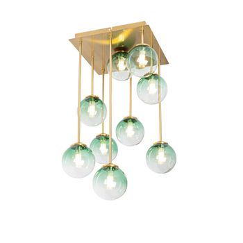 Plafón acero verde