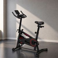 bicicleta estatica sportnow de acero 100x60x119 cm negro