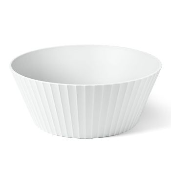 Ensaladera de polipropileno blanco mate diam. 30cm
