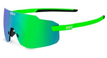 Gafas de sol koo supernova verde fluorescente   lentes verde espejo