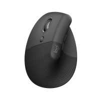 logitech lift for business raton ergonomico bluetooth 4000 dpi grafito
