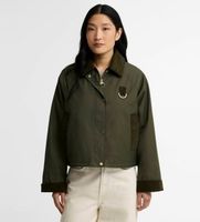 barbour para mujer lca0422 chaqueta wendy verde oliva s casual algodon