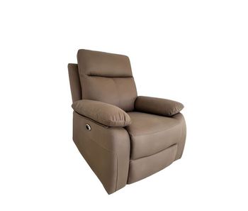 Sofa relax reclinable greta electrico 87x76,5x102 color marron