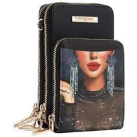 nicole lee cartera bandolera multifuncional para movil samantha la belleza para mujer