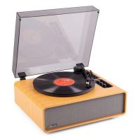 tocadiscos audizio laredo 160w rms bluetooth inout altavoces integrados bambu