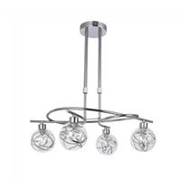 lampara colgante varanasi 4 luces