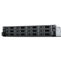 synology rackstation rs2423 nas de montaje en rack 2u 12 bahias negro