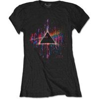 pink floyd camiseta dark side of the on para mujer
