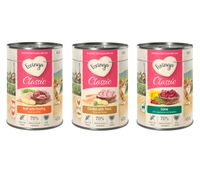 feringa classic meat menu 24 x 400 g - pack ahorro  - pack mixto 3 - venado vacuno y ave pollo y trucha