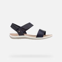 geox sandal vega mujer azul vaquero oscuro