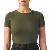 levis tops y camisetas hayes tee blues para mujer