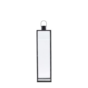 Farol de metal negro h79