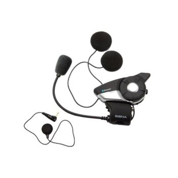 Interfonos moto Arsenal 20S Evo Duo inalámbricos Bluetooth con control remoto, alcance 2000 m, color negro
