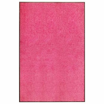 Felpudo Lavable Rosa 120x180 Cm Vidaxl