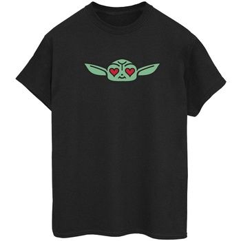 Disney Camiseta manga larga The Mandalorian para mujer