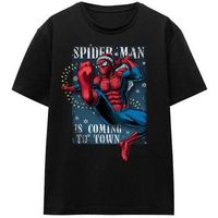 marvel camiseta is coming to town para mujer