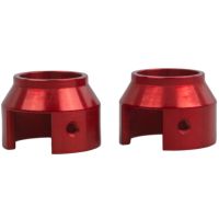 seasucker huske 20x100mm through-axle plugs - red