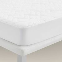 protector de colchon 150x196 pikolin home 100 algodon hasta 32cm
