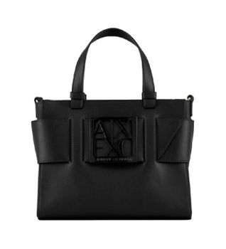A|X Armani Exchange para mujer. 9426900A87400020 Bolso Tote negro (OSFA), Casual