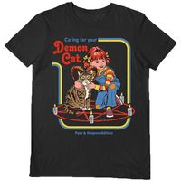 steven rhodes camiseta den cat para mujer