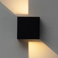 aplique de exterior led davos xl 4000k 2x10w