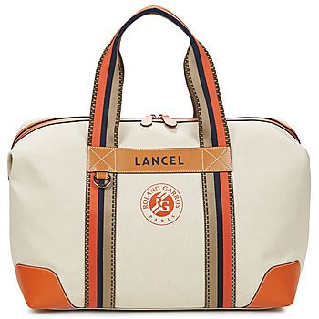 Lancel Bolsa de viaje LANCEL x ROLAND GARROS WEEKEND BAG para hombre