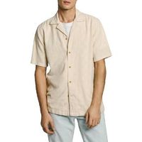 pepe jeans camisa manga corta chemise pepe jeans ansel blanche para hombre