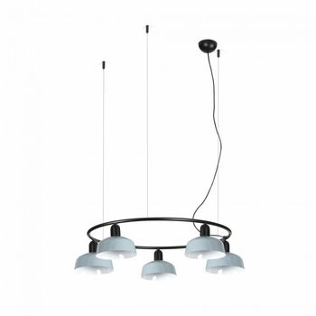 Lámpara colgante tatawin s metal (5 luces)