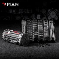 kit destornillador electrico de precision profesional vman 138 en 1 trocas magneticas herramientas de reparacion para ordenador consola de juegos  telefono regalo para hombre