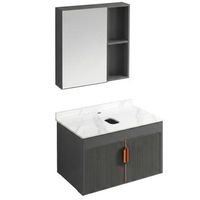 conjunto de muebles de bano con encimera top aa18 marti grey 60cm