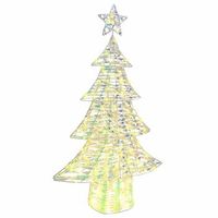 arbol de navidad 160 led calido 150 cm pet vidaxl