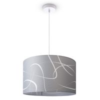 lampara colgante glow gris claro
