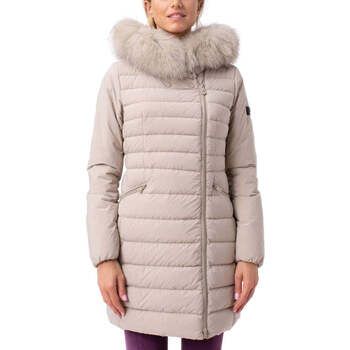 Peuterey Abrigo Seriola Ml 04 Fur Sesamo para mujer