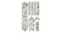 todo el estilo de montana joyride xl kit de protector de marco 10 piezas   gris