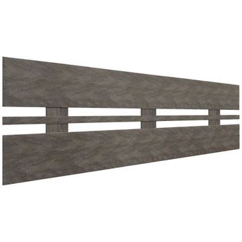 Dhome Cabecero Roble Amazonas 160cm Horizontal Estilo Ancho Madera Reciclada Dm Herrajes Incluidos (160cm Horizontal Ancho, Roble Amazonas)
